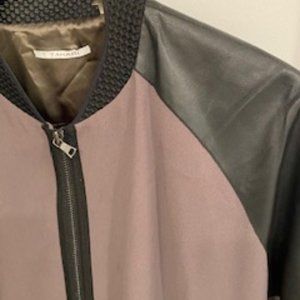 Tahari bomber jacket